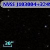 NVSS J103004+324925