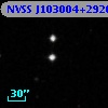 NVSS J103004+292040