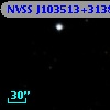 NVSS J103513+313841