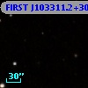FIRST J103311.2+305502