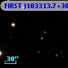 FIRST J103313.7+305311