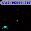NVSS J103339+310747