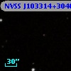 NVSS J103314+304016