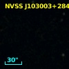 NVSS J103003+284629