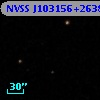 NVSS J103156+263821