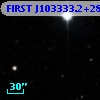 FIRST J103333.2+285128