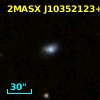 2MASX J10352123+2820457