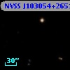 NVSS J103054+265150