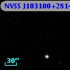 NVSS J103100+281406