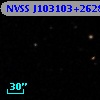 NVSS J103103+262811