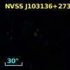 NVSS J103136+273748