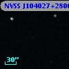 NVSS J104027+280632