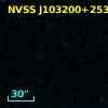 NVSS J103200+253004
