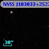 NVSS J103033+252347