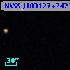 NVSS J103127+242343