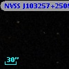NVSS J103257+250836