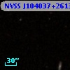 NVSS J104037+261325