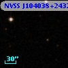 NVSS J104038+243225