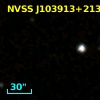 NVSS J103913+213311