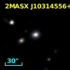 2MASX J10314556+2204380
