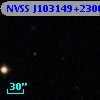 NVSS J103149+230616