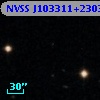 NVSS J103311+230359
