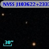 NVSS J103622+233310
