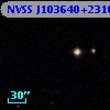 NVSS J103640+231624