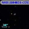 NVSS J104021+225325