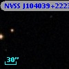 NVSS J104039+222345