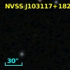 NVSS J103117+182101