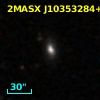 2MASX J10353284+2008153
