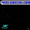 NVSS J103218+204004