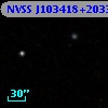 NVSS J103418+203303