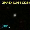 2MASX J10361226+1729040