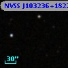 NVSS J103236+182201