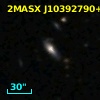 2MASX J10392790+1318307