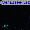 NVSS J103100+130350
