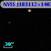 NVSS J103112+140339