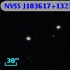 NVSS J103617+132356