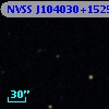 NVSS J104030+152531