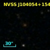 NVSS J104054+154329