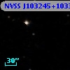 NVSS J103245+103356