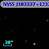 NVSS J103337+123249