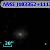 NVSS J103352+111301