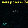 NVSS J103612+105140