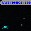 NVSS J104021+130855