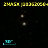 2MASX J10362058+1217350