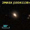 2MASX J10341138+0755422