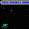 NVSS J103022+080031